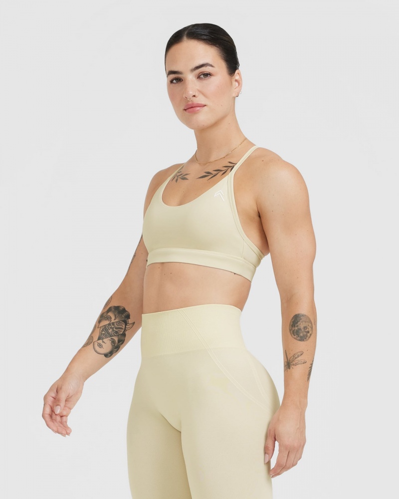 Oner Active Everyday Sports Bras Vaaleankeltainen | 307-OFSBJC