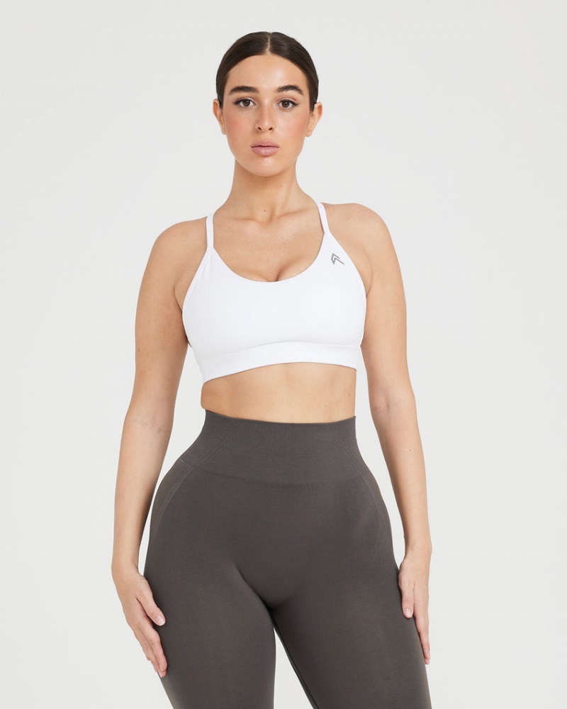 Oner Active Everyday Sports Bras Valkoinen | 325-VHQBSK