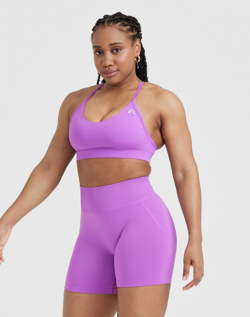 Oner Active Everyday Sports Bras Violetit | 560-XVECRS