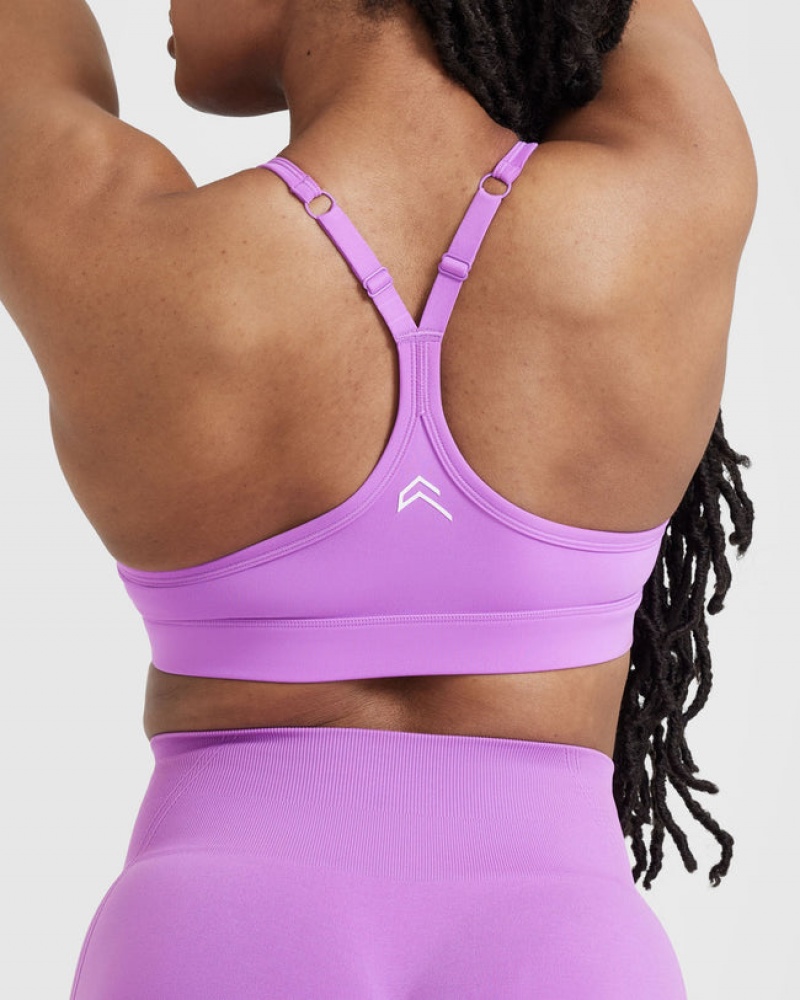 Oner Active Everyday Sports Bras Violetit | 560-XVECRS