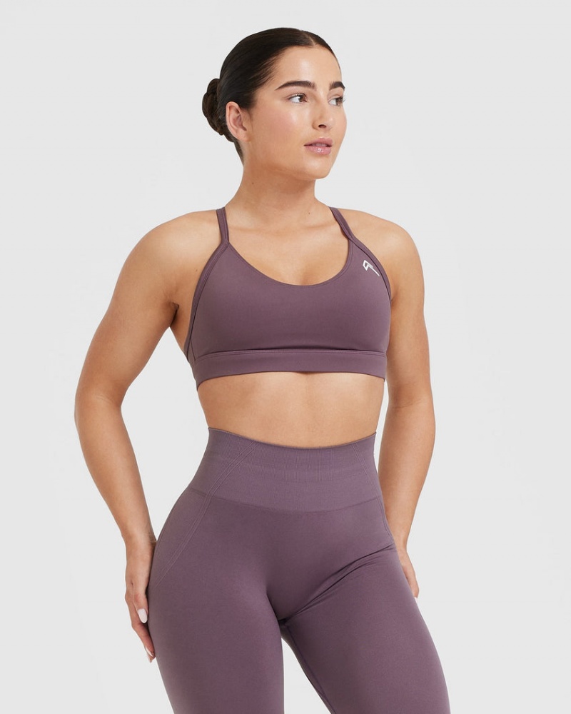 Oner Active Everyday Sports Bras Violetit | 615-GBWCNS