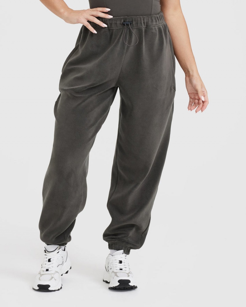 Oner Active Fleece Oversized Jogger Housut Syvä Harmaat Ruskea | 536-JSHMDE