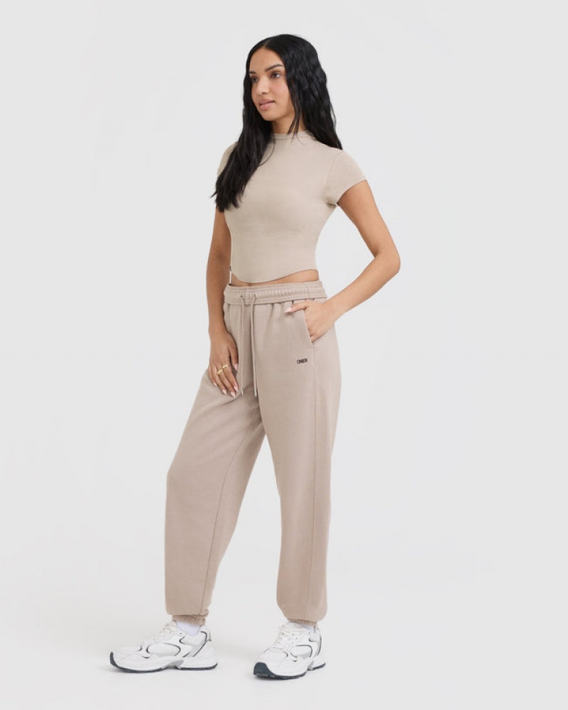 Oner Active Foundations Jogger Housut Vaaleanruskea | 317-LIJNER