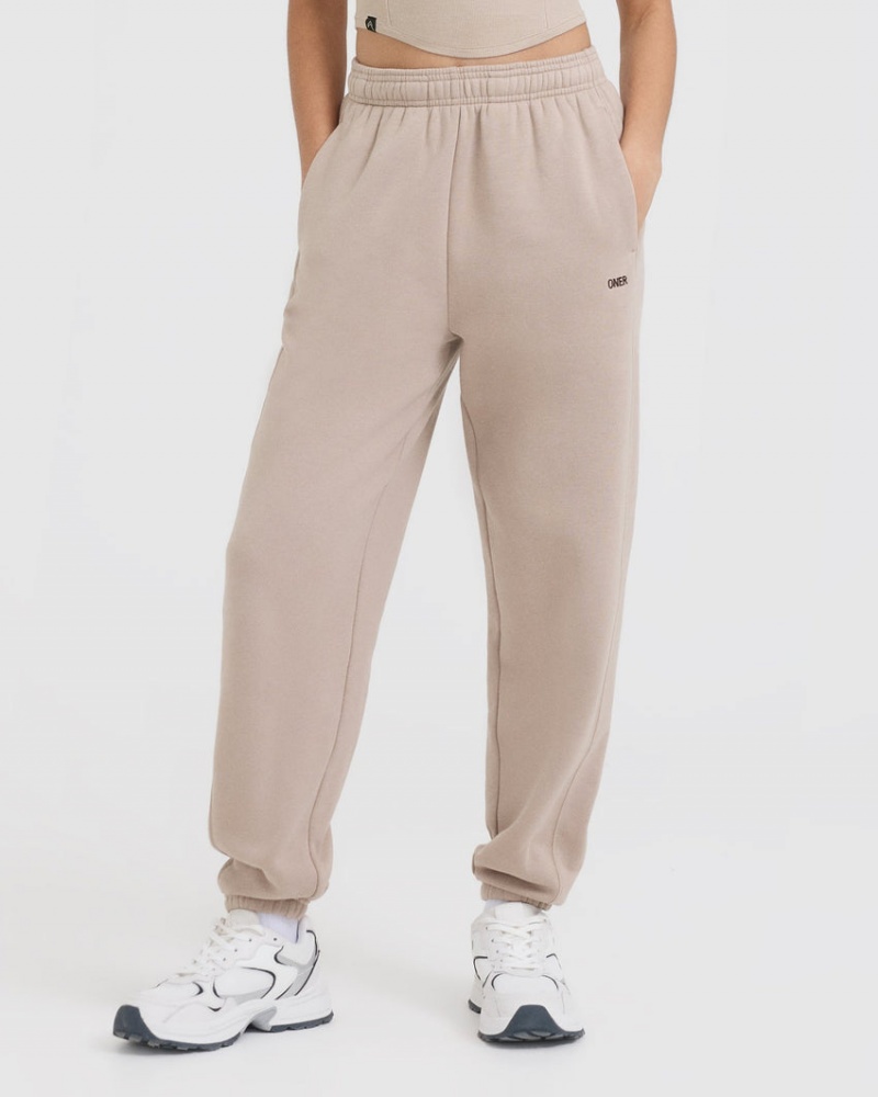 Oner Active Foundations Jogger Housut Vaaleanruskea | 317-LIJNER