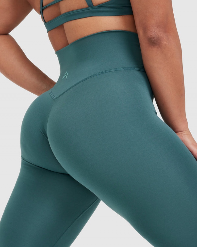 Oner Active Timeless High Waisted Leggings Sininen Turkoosi | 045-GMEQTJ