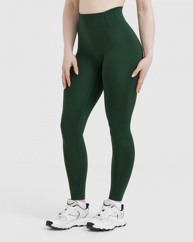 Oner Active Timeless High Waisted Leggings Syvä Vihreä | 253-LYTRNE