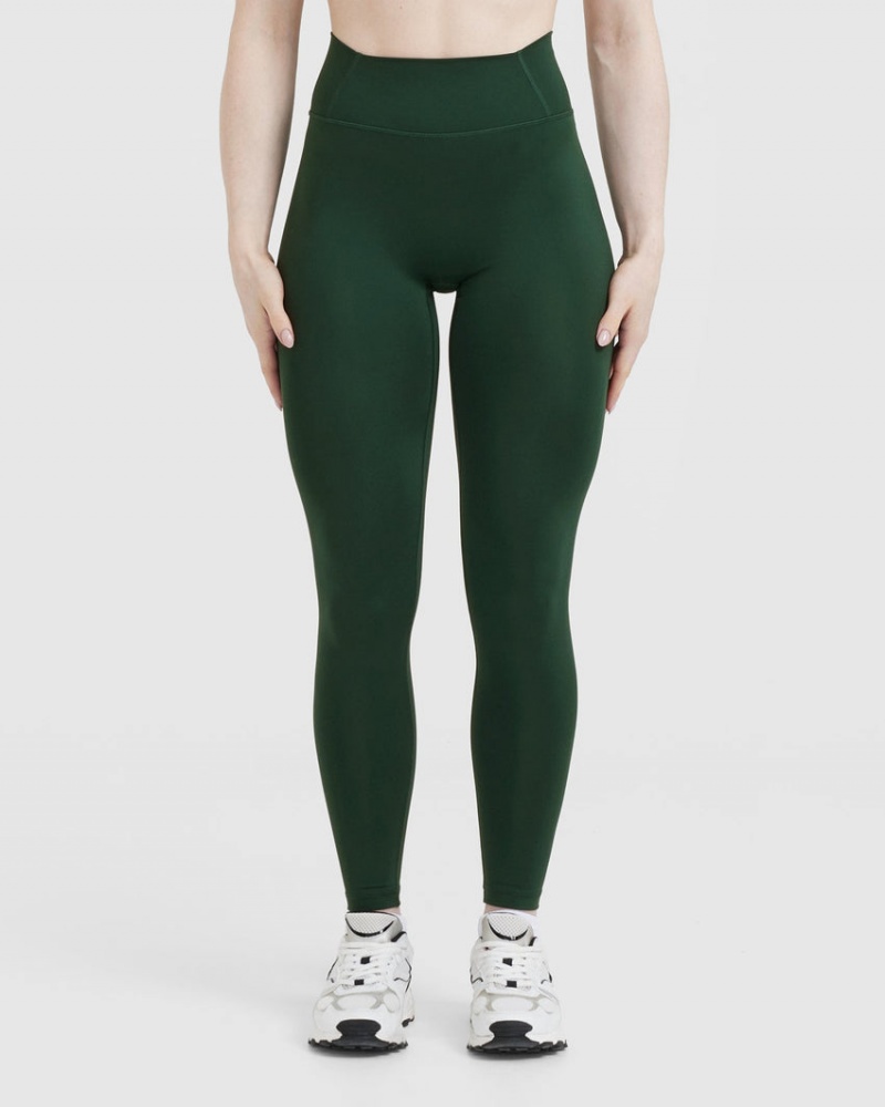 Oner Active Timeless High Waisted Leggings Syvä Vihreä | 253-LYTRNE