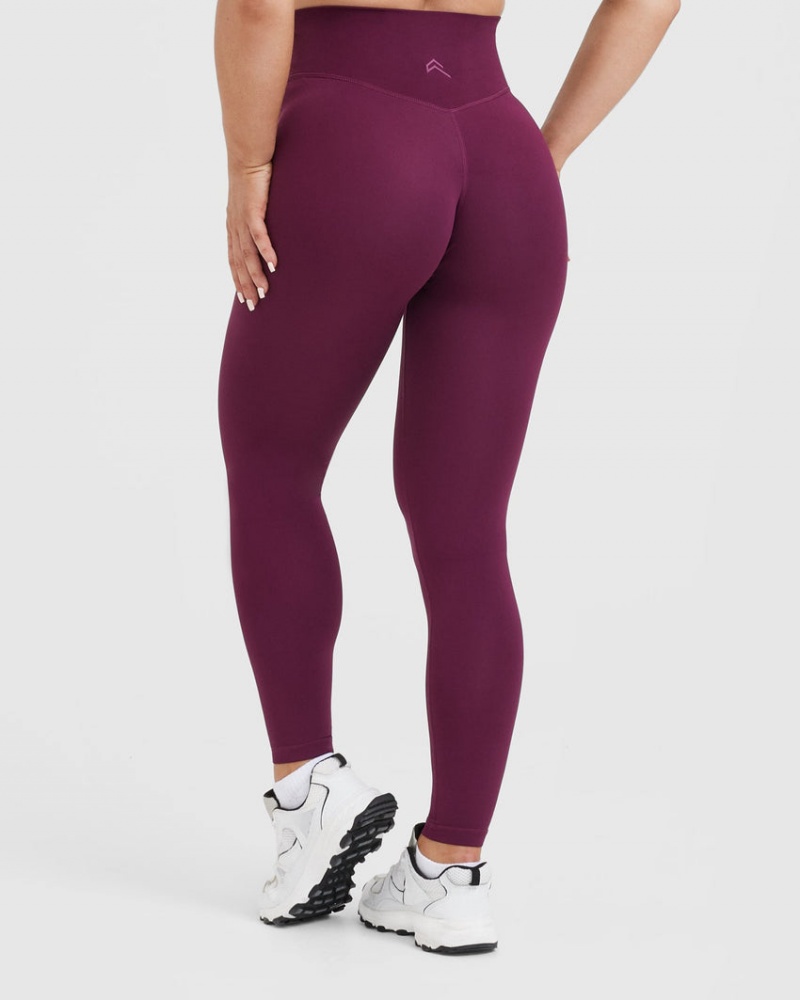 Oner Active Timeless High Waisted Leggings Violetit | 382-IKREWF