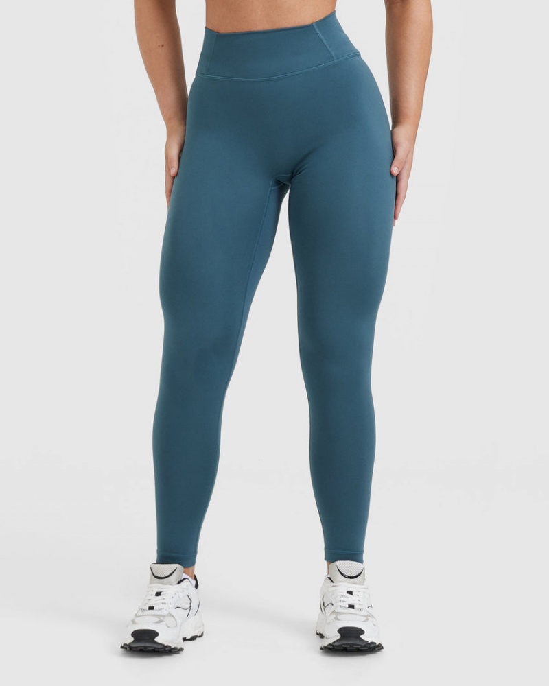 Oner Active Timeless High Waisted Leggings Sininen | 270-LSIENR