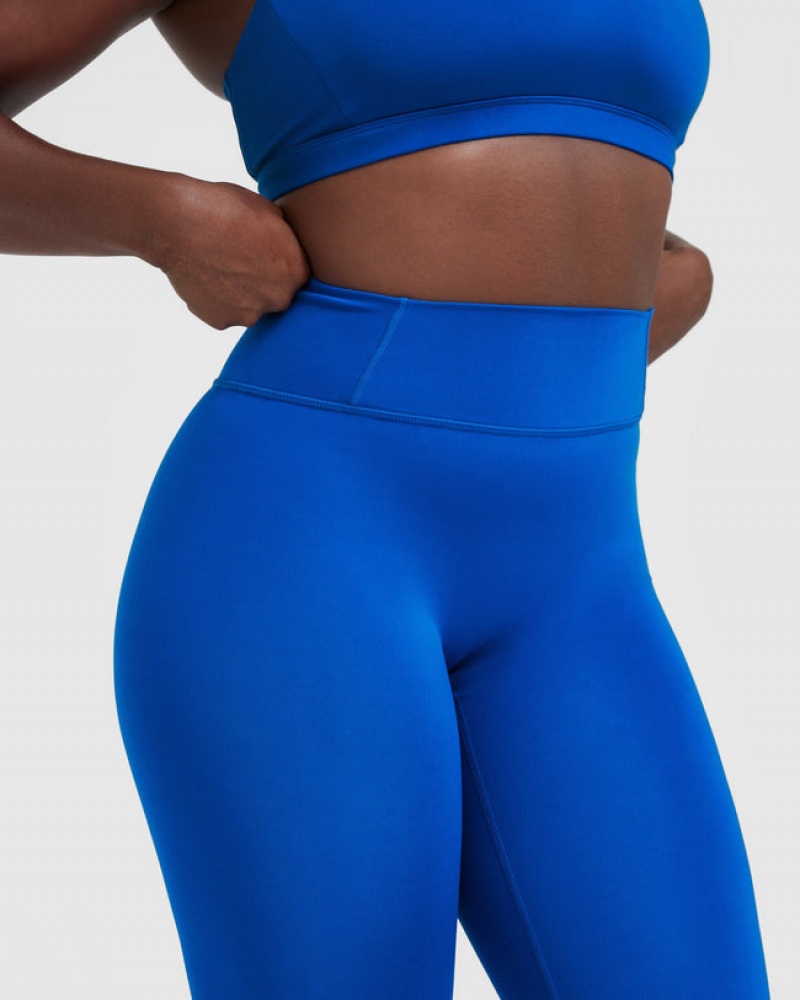 Oner Active Timeless High Waisted Leggings Syvä Sininen | 842-WFYIKE