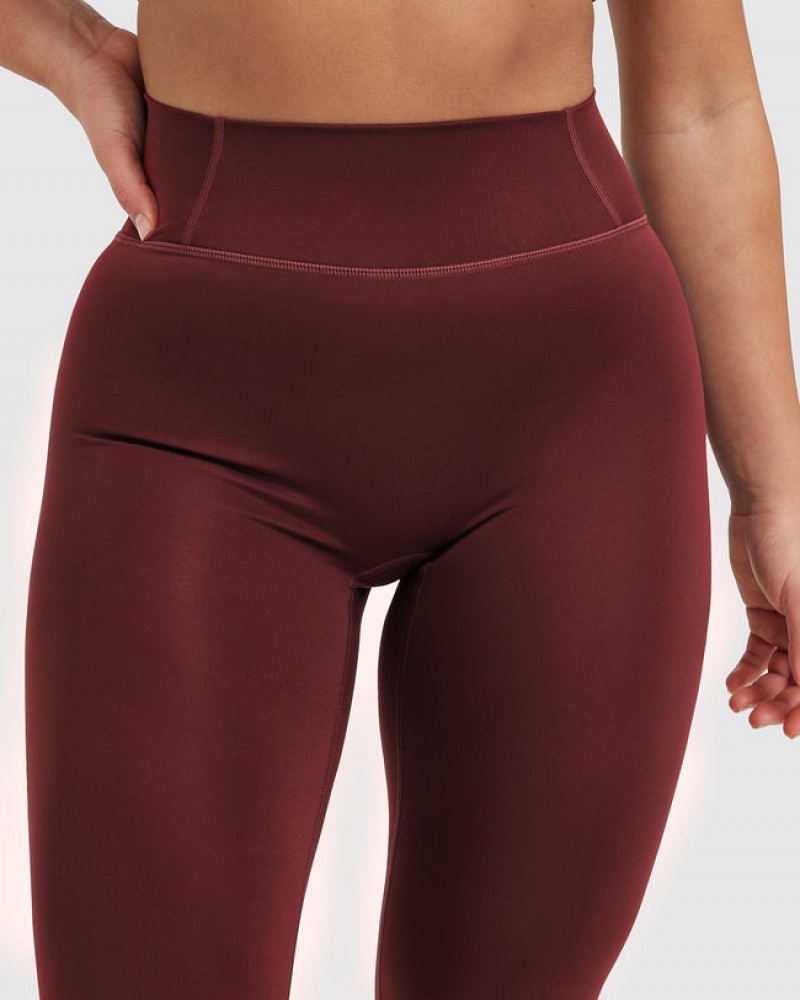 Oner Active Timeless High Waisted Leggings Viininpunainen | 485-ORVDNB