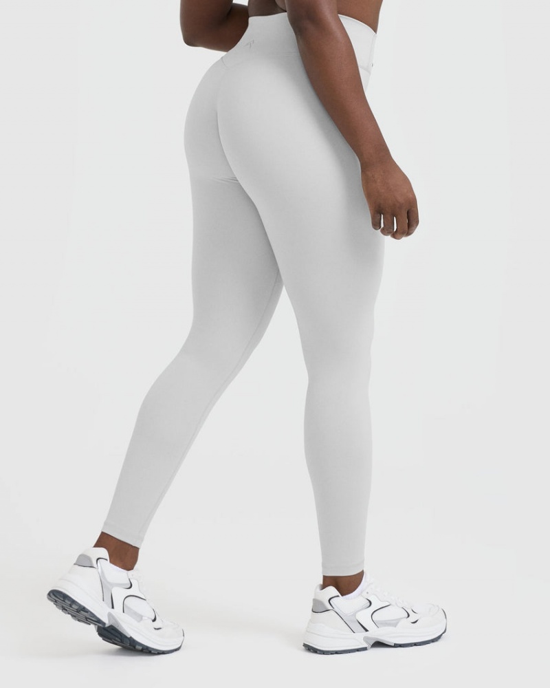 Oner Active Timeless High Waisted Leggings Vaaleanharmaat | 638-HKOUJY