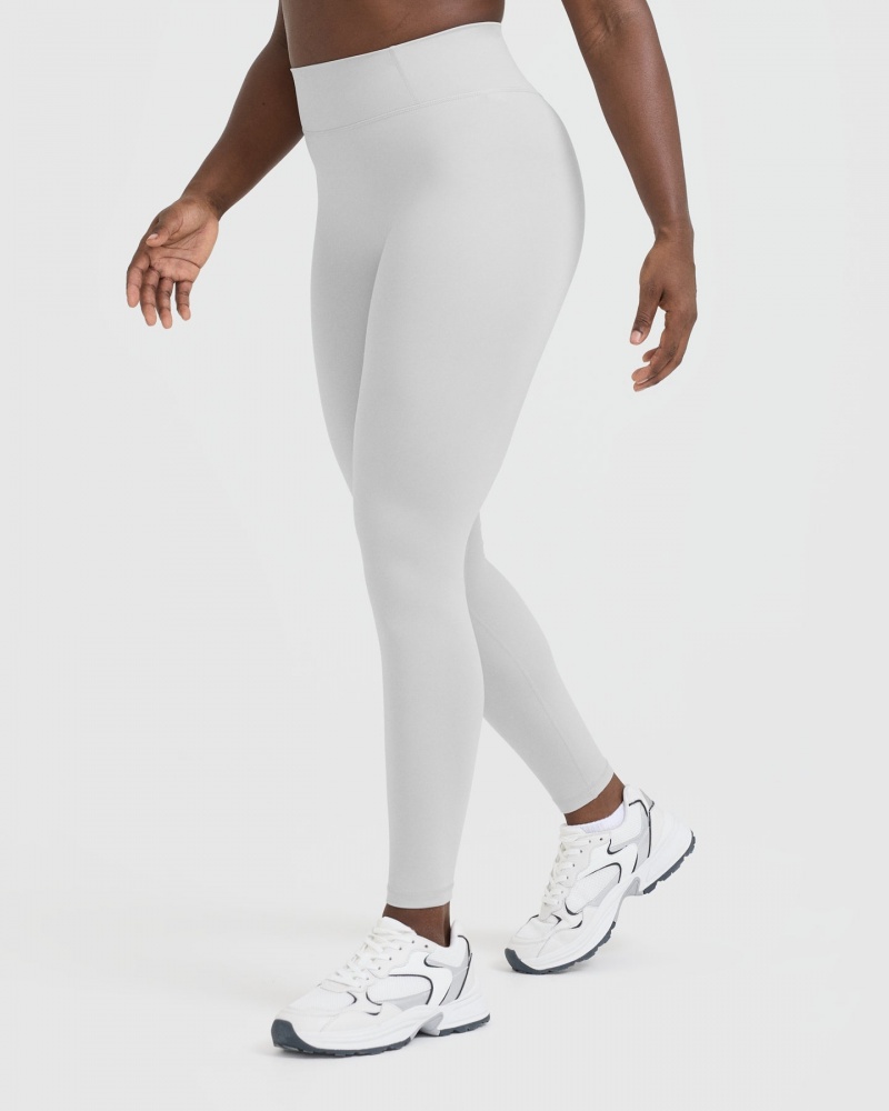 Oner Active Timeless High Waisted Leggings Vaaleanharmaat | 638-HKOUJY