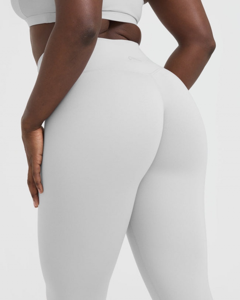 Oner Active Timeless High Waisted Leggings Vaaleanharmaat | 638-HKOUJY