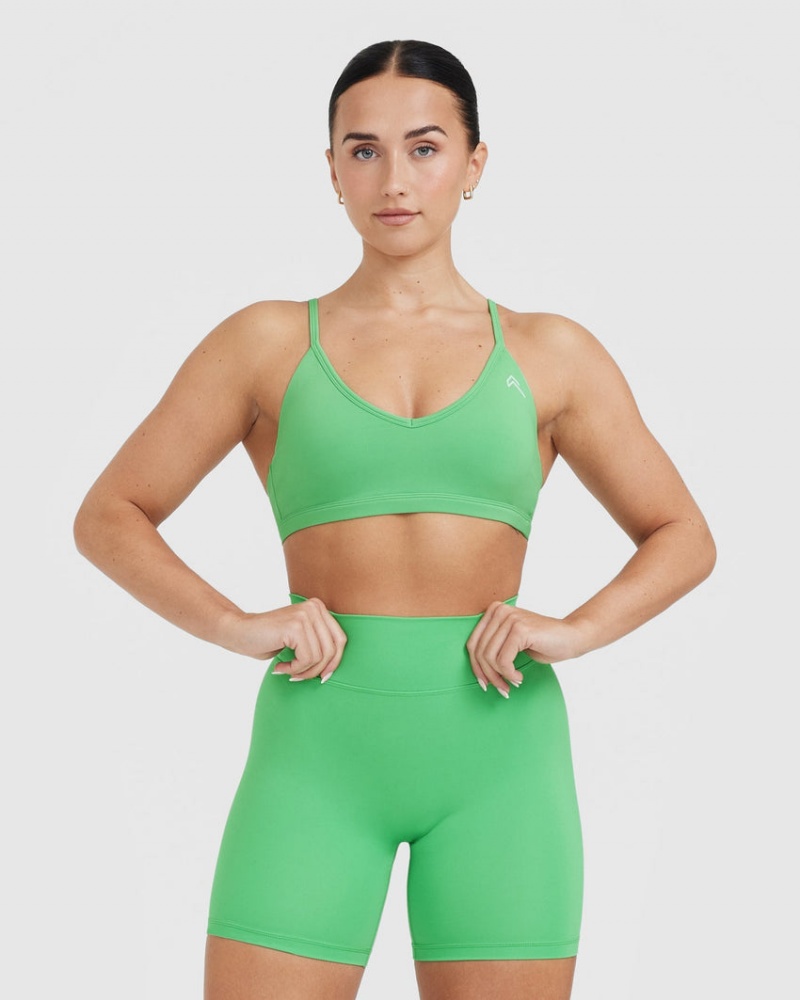 Oner Active Timeless Strappy Bralette Sports Bras Vihreä | 749-YBJSUP