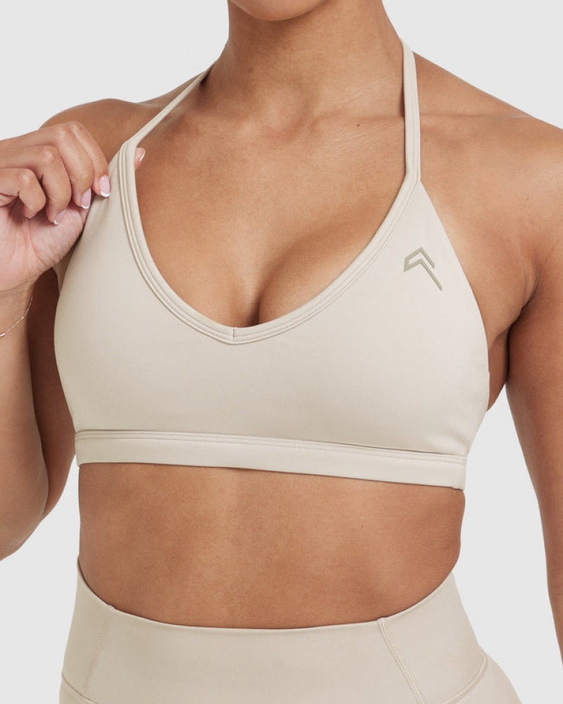 Oner Active Timeless Strappy Bralette Sports Bras Ruskea | 105-KQREBJ