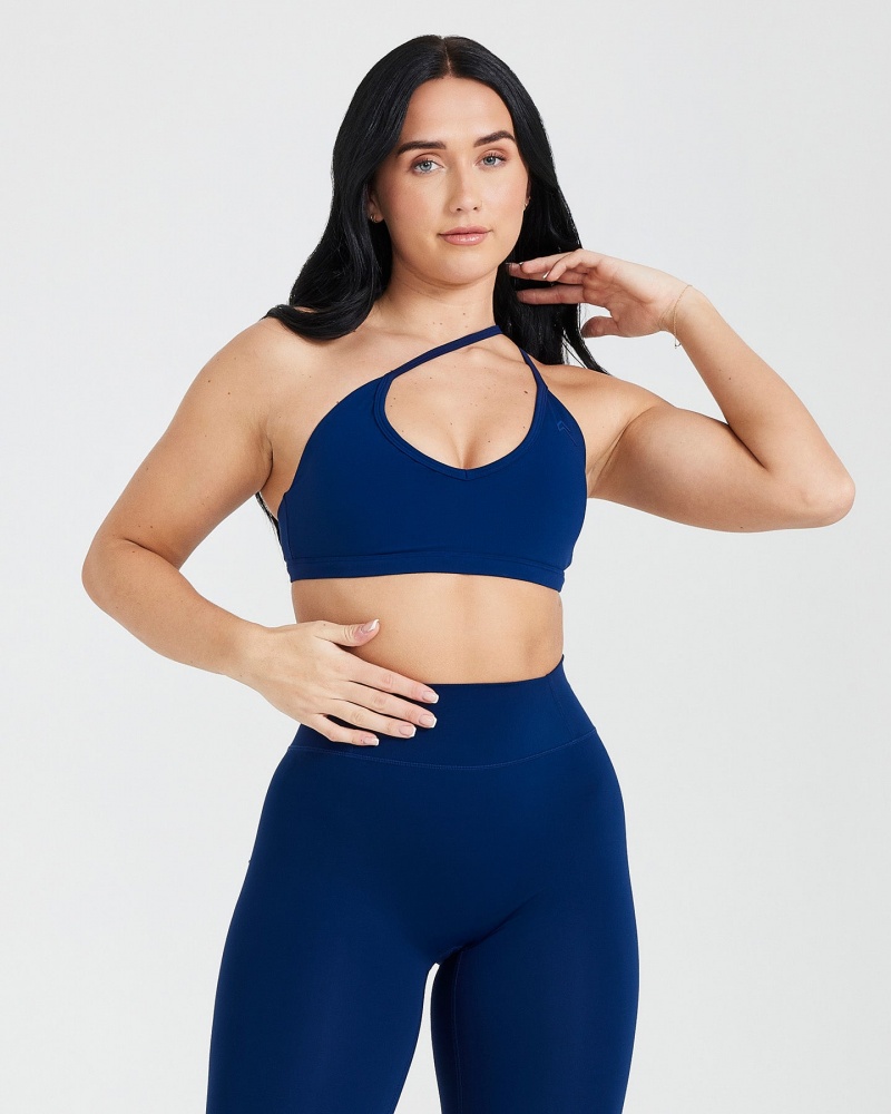 Oner Active Timeless Strappy Bralette Sports Bras Sininen | 654-QTEKRB