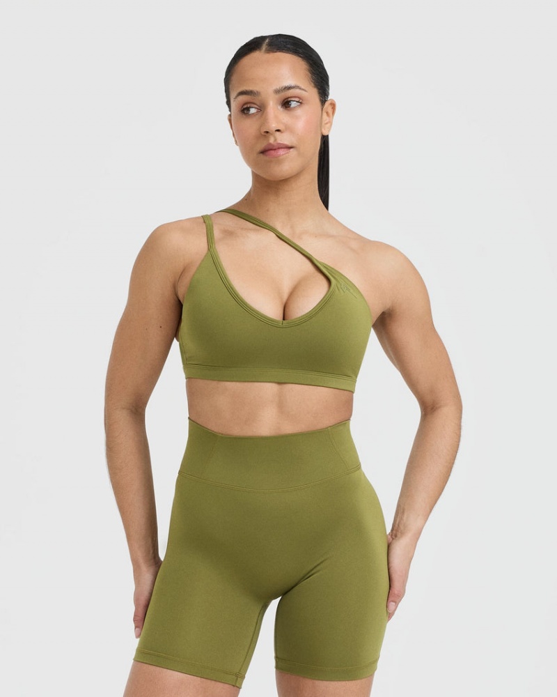 Oner Active Timeless Strappy Bralette Sports Bras Oliivinvihreä Vihreä | 130-SDBQLR