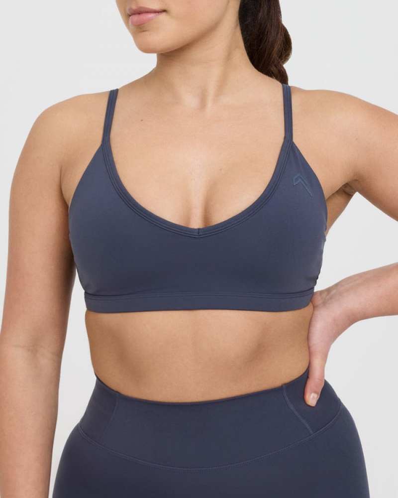 Oner Active Timeless Strappy Bralette Sports Bras Sininen | 012-FQKXTO