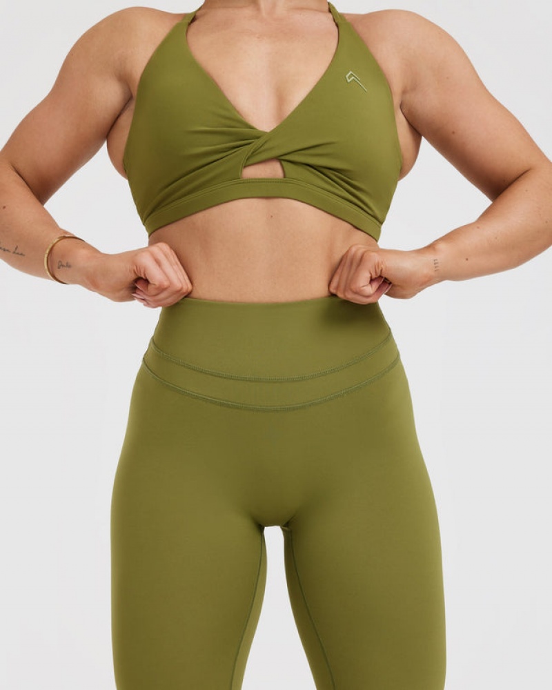 Oner Active Unified High Waisted Leggings Oliivinvihreä Vihreä | 736-RHKWPJ