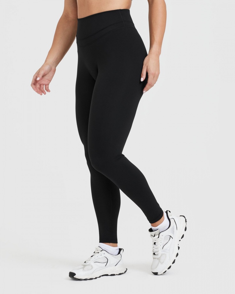 Oner Active Unified High Waisted Leggings Mustat | 780-DPNRAG