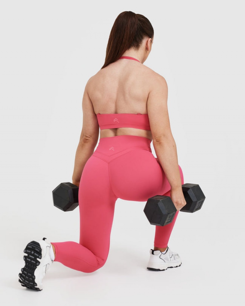 Oner Active Unified High Waisted Leggings Pinkki | 076-QPMHAB