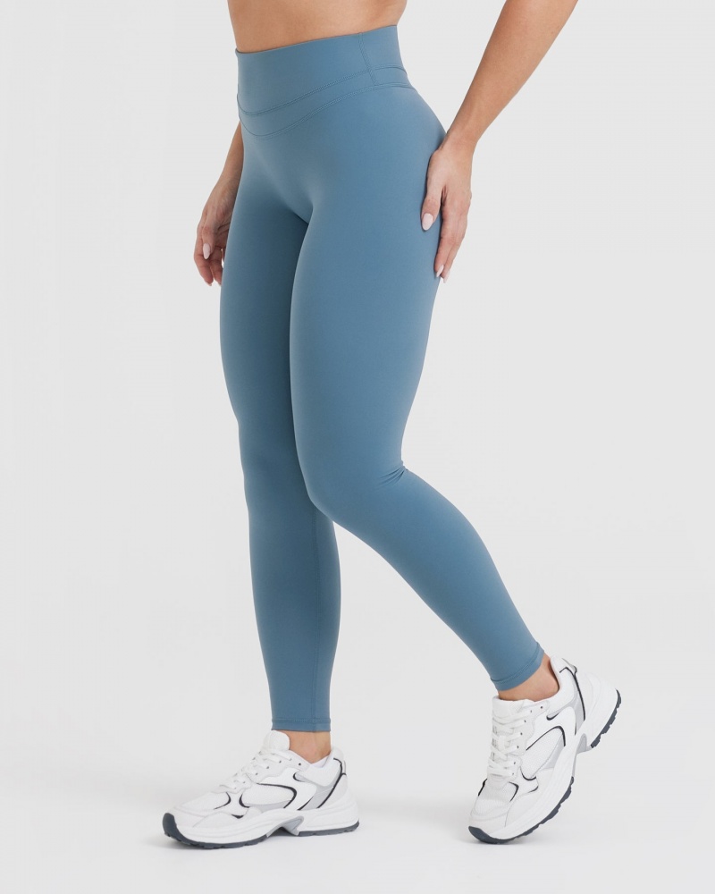 Oner Active Unified High Waisted Leggings Sininen | 439-ICQDZP