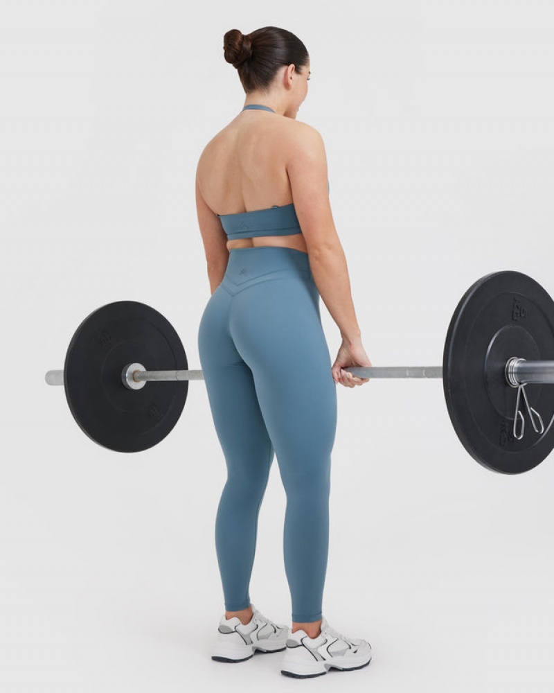 Oner Active Unified High Waisted Leggings Sininen | 439-ICQDZP