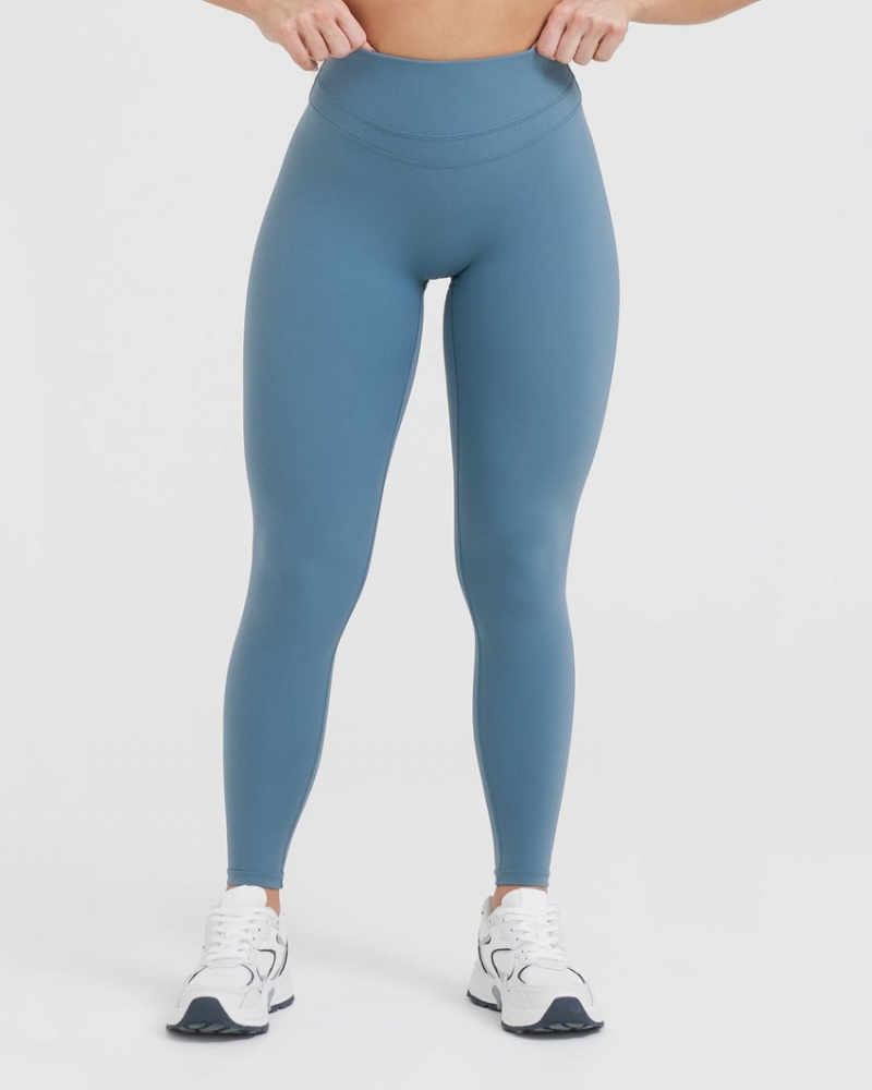 Oner Active Unified High Waisted Leggings Sininen | 439-ICQDZP