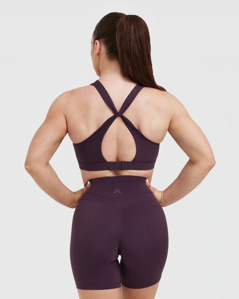 Oner Active Unified Layered Sports Bras Violetit | 420-YCEXFS