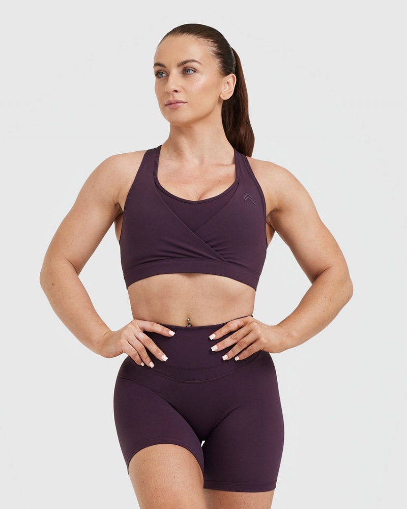 Oner Active Unified Layered Sports Bras Violetit | 420-YCEXFS