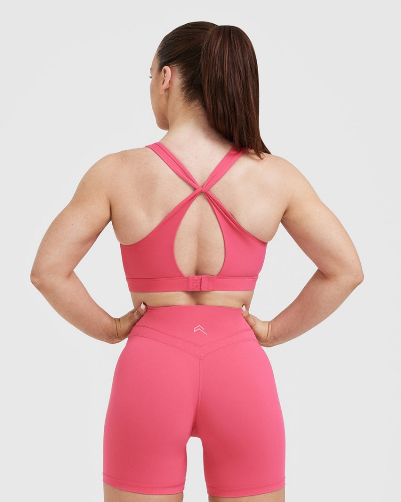 Oner Active Unified Layered Sports Bras Pinkki | 349-UHCGAE