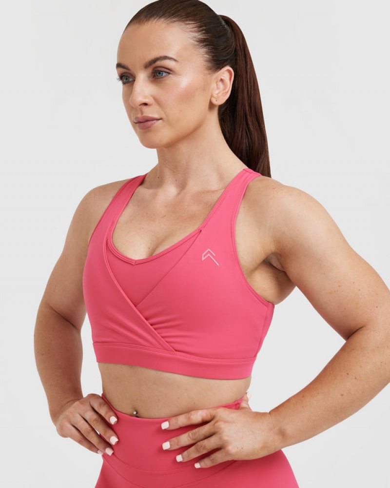 Oner Active Unified Layered Sports Bras Pinkki | 349-UHCGAE