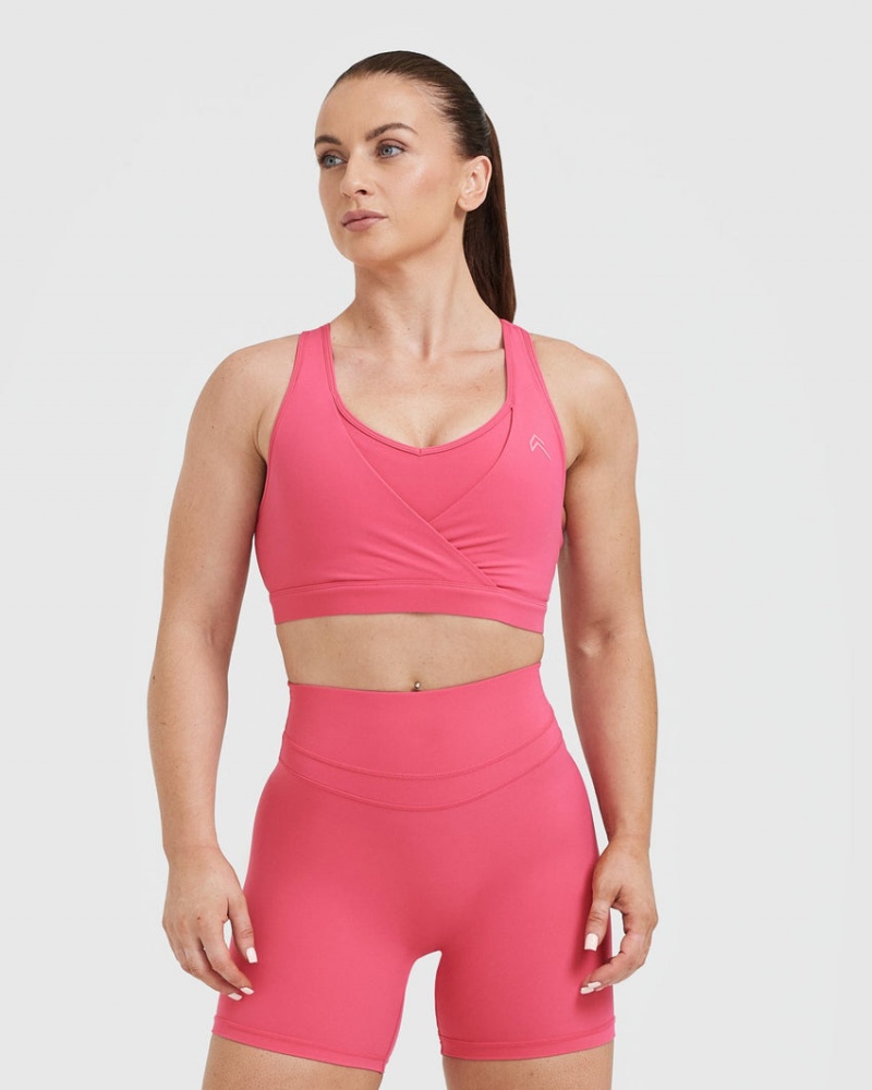 Oner Active Unified Layered Sports Bras Pinkki | 349-UHCGAE