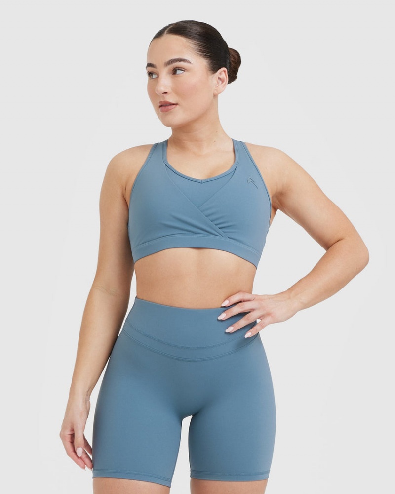 Oner Active Unified Layered Sports Bras Sininen | 634-WCQTAO