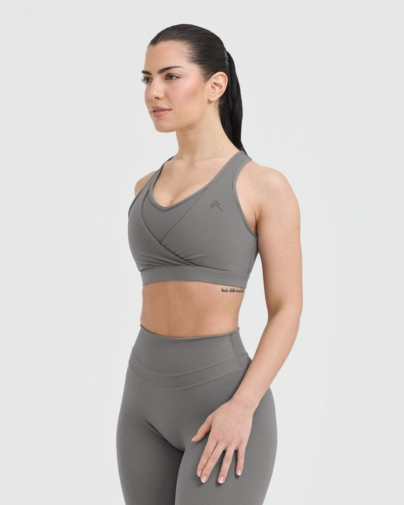 Oner Active Unified Layered Sports Bras Harmaat | 042-SZAUKQ