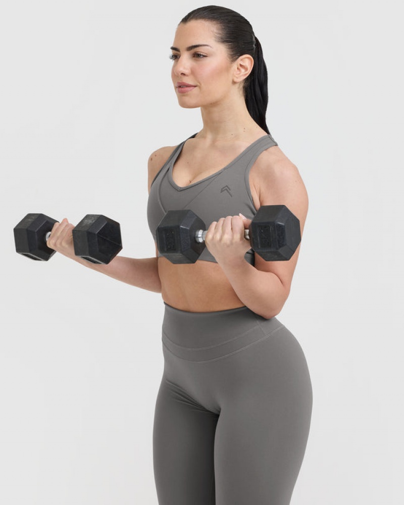 Oner Active Unified Layered Sports Bras Harmaat | 042-SZAUKQ