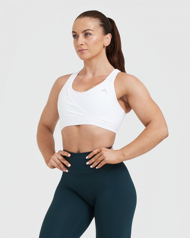 Oner Active Unified Layered Sports Bras Valkoinen | 862-KWODSL