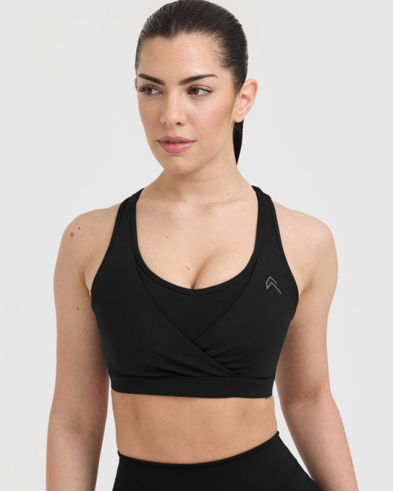 Oner Active Unified Layered Sports Bras Mustat | 745-VRFCGI