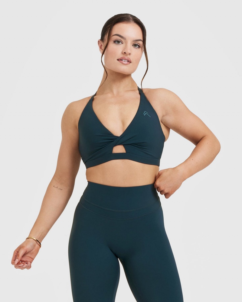 Oner Active Unified Twist Sports Bras Sininen | 759-AWXSCT