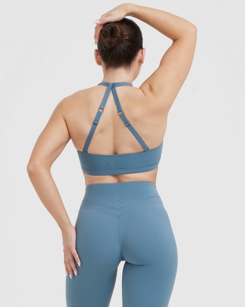 Oner Active Unified Twist Sports Bras Sininen | 296-FXQANB