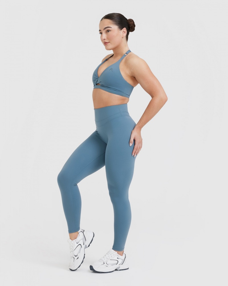 Oner Active Unified Twist Sports Bras Sininen | 296-FXQANB