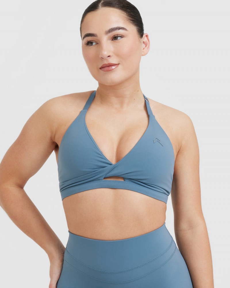 Oner Active Unified Twist Sports Bras Sininen | 296-FXQANB