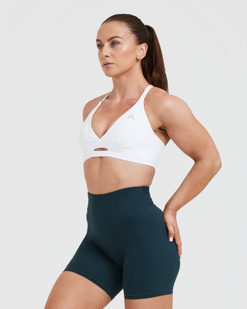 Oner Active Unified Twist Sports Bras Valkoinen | 891-VWNYST