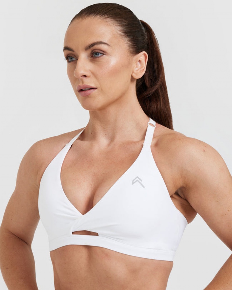 Oner Active Unified Twist Sports Bras Valkoinen | 891-VWNYST