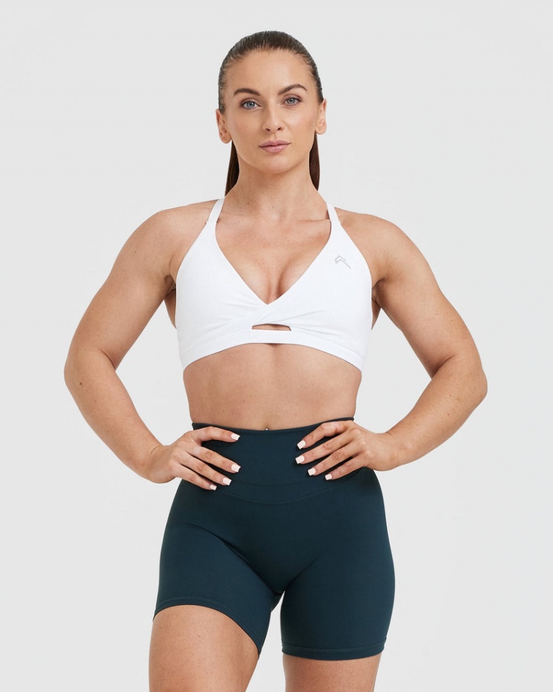 Oner Active Unified Twist Sports Bras Valkoinen | 891-VWNYST